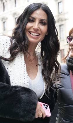 Milan, Milan Italy: Milan, Milan Women s Fashion Week: Fall Winter 2025- Women s Fashion, Fall Winter 2025.- Laura Biagiotti fashion show - arrivals - In the photo: Milan  - ZUMAp169 20250302_zea_p169_378 Copyright: xLucaxPontix