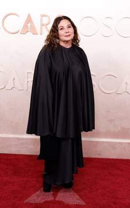 Tessa Ross arrives on the red carpet for the 97th Academy Awards in the Hollywood section of Los Angeles on Sunday, March 2, 2025.  LAP20250302736 JOHNxANGELILLO