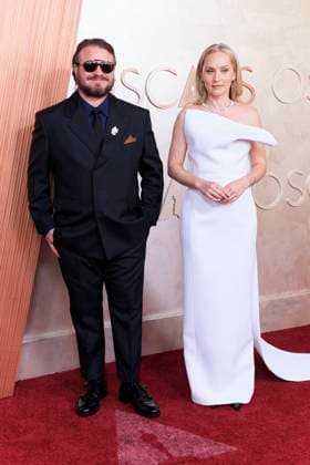 March 2, 2025, Hollywood, California, USA: Brady Corbet and Mona Fastvold on the red carpet of the 97th Annual Academy Awards on Sunday March 2, 2025 at the Dolby Theater in Hollywood, California. BURT HARRIS BNS PI Hollywood USA - ZUMAp124 20250302_zaa_p124_019 Copyright: xBurtxHarrisx