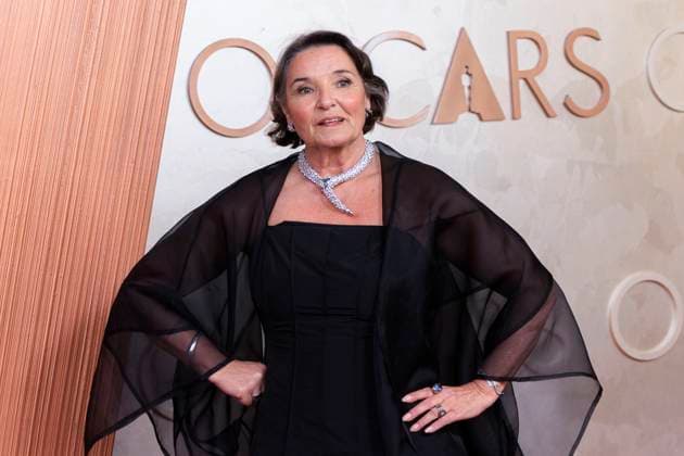 March 2, 2025, Hollywood, California, USA: Suzanne Stokes-Munton on the red carpet of the 97th Annual Academy Awards on Sunday March 2, 2025 at the Dolby Theater in Hollywood, California. BURT HARRIS BNS PI Hollywood USA - ZUMAp124 20250302_zaa_p124_026 Copyright: xBurtxHarrisx