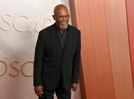 Samuel L. Jackson arrives on the red carpet for the 97th Academy Awards in the Hollywood section of Los Angeles on Sunday, March 2, 2025.  LAP20250302394 JIMxRUYMEN