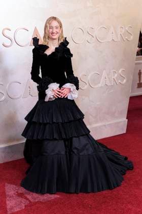 97. OSCARS Academy Awards, Die schönsten Outfits March 2, 2025, Hollywood, California, USA: Alba Rohrwacher on the red carpet of the 97th Annual Academy Awards on Sunday March 2, 2025 at the Dolby Theater in Hollywood, California. BURT HARRIS BNS PI Hollywood USA - ZUMAp124 20250302_zaa_p124_080 Copyright: xBurtxHarrisx