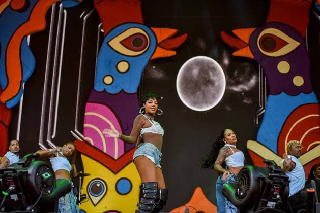SÃO PAULO, SP - 02.03.2025: CARNAVAL NA CIDADE EM SÃO PAULO - Ludmilla, on stage on the second day of Carnival in the City, at the Tietê Sports Center in São Paulo. x2699122x  TecaxLamboglia