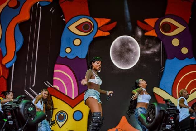 SÃO PAULO, SP - 02.03.2025: CARNAVAL NA CIDADE EM SÃO PAULO - Ludmilla, on stage on the second day of Carnival in the City, at the Tietê Sports Center in São Paulo. x2699138x  TecaxLamboglia