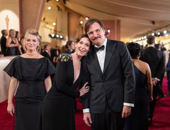 97th Oscars, Academy Awards Lisa Remington, Molly O Brien and Lucky Yates arrive on the red carpet of the 97th OscarsÂ® at the DolbyÂ® Theatre at Ovation Hollywood on Sunday, March 2, 2025., Credit:Avalon.red Avalon  Copyright: xAvalon.redx xAvalonx 0971209683