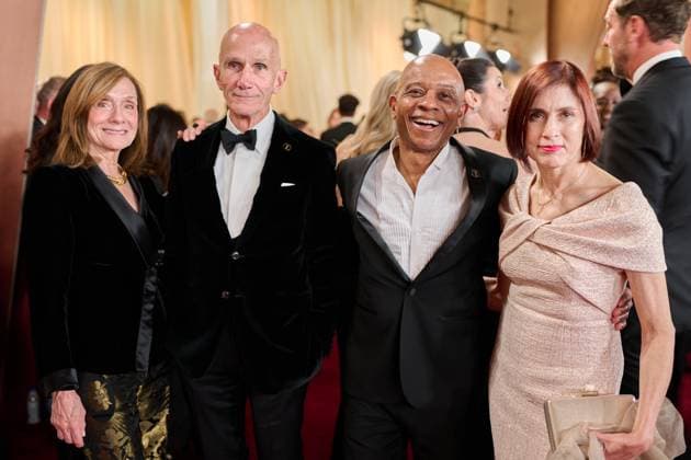 97th Oscars, Academy Awards Marlon West and guests arrive on the red carpet of the 97th OscarsÂ® at the DolbyÂ® Theatre at Ovation Hollywood on Sunday, March 2, 2025., Credit:Avalon.red Avalon  Copyright: xAvalon.redx xAvalonx 0971210222