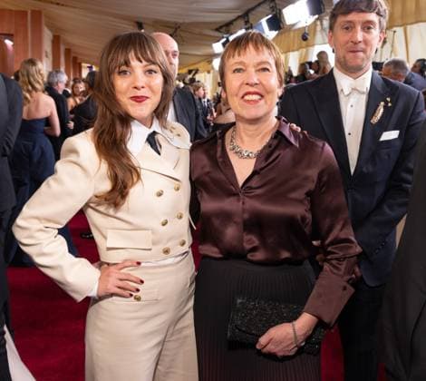 97th Oscars, Academy Awards Nina Gantz and Stienette Bosklopper arrive on the red carpet of the 97th OscarsÂ® at the DolbyÂ® Theatre at Ovation Hollywood on Sunday, March 2, 2025., Credit:Avalon.red Avalon  Copyright: xAvalon.redx xAvalonx 0971210512