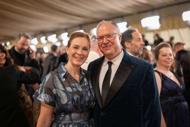 97th Oscars, Academy Awards Mark Nielsen and guest arrives on the red carpet of the 97th OscarsÂ® at the DolbyÂ® Theatre at Ovation Hollywood on Sunday, March 2, 2025., Credit:Avalon.red Avalon  Copyright: xAvalon.redx xAvalonx 0971211286