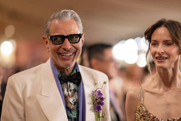 97th Oscars, Academy Awards Jeff Goldblum and Emilie Livingston arrive on the red carpet of the 97th OscarsÂ® at the DolbyÂ® Theatre at Ovation Hollywood on Sunday, March 2, 2025., Credit:Avalon.red Avalon  Copyright: xAvalon.redx xAvalonx 0971211579