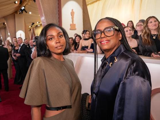 97th Oscars, Academy Awards Kim Taylor-Coleman and guest arrive on the red carpet of the 97th OscarsÂ® at the DolbyÂ® Theatre at Ovation Hollywood on Sunday, March 2, 2025., Credit:Avalon.red Avalon  Copyright: xAvalon.redx xAvalonx 0971211950