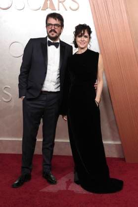 Rodrigo Teixeira and Christina Kartchner at the 2025 97th Annual Academy Awards at the Dolby Theatre Los Angeles, 02 03 2025 Foto:xJ.xBlocx xFuturexImagex oscars_5325