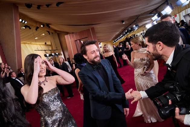 97th Oscars, Academy Awards Kieran Culkin and Jazz Charton arrive on the red carpet of the 97th OscarsÂ® at the DolbyÂ® Theatre at Ovation Hollywood on Sunday, March 2, 2025., Credit:Avalon.red Avalon  Copyright: xAvalon.redx xAvalonx 0971213564