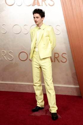 Timothee Chalamet at the 2025 97th Annual Academy Awards at the Dolby Theatre Los Angeles, 02 03 2025 Foto:xJ.xBlocx xFuturexImagex oscars_5511