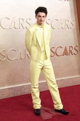Timothee Chalamet at the 2025 97th Annual Academy Awards at the Dolby Theatre Los Angeles, 02 03 2025 Foto:xJ.xBlocx xFuturexImagex oscars_5514