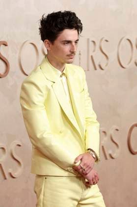 Timothee Chalamet at the 2025 97th Annual Academy Awards at the Dolby Theatre Los Angeles, 02 03 2025 Foto:xJ.xBlocx xFuturexImagex oscars_5516