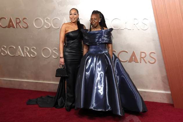 Alex Martin and Whoopi Goldberg at the 2025 97th Annual Academy Awards at the Dolby Theatre Los Angeles, 02 03 2025 Foto:xJ.xBlocx xFuturexImagex oscars_5526