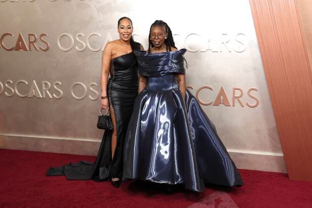 Alex Martin and Whoopi Goldberg at the 2025 97th Annual Academy Awards at the Dolby Theatre Los Angeles, 02 03 2025 Foto:xJ.xBlocx xFuturexImagex oscars_5527