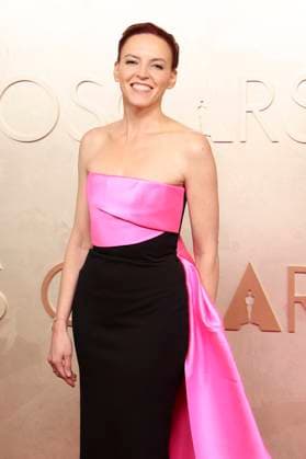 Andrea Datzman at the 2025 97th Annual Academy Awards at the Dolby Theatre Los Angeles, 02 03 2025 Foto:xJ.xBlocx xFuturexImagex oscars_5533