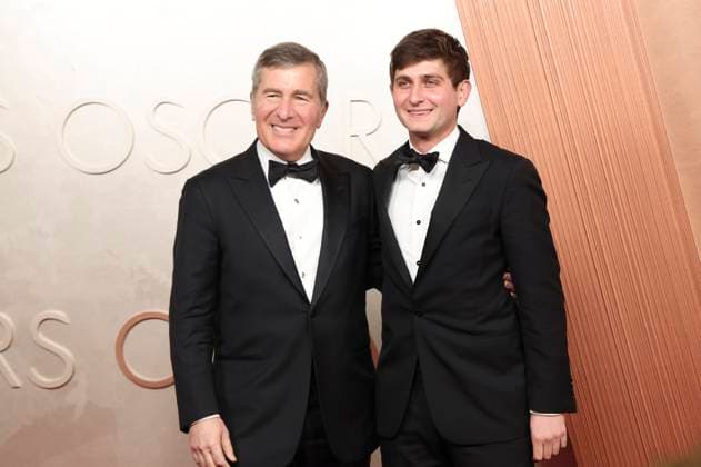 Charles Rivkin and Eli Rivkin at the 2025 97th Annual Academy Awards at the Dolby Theatre Los Angeles, 02 03 2025 Foto:xJ.xBlocx xFuturexImagex oscars_5545