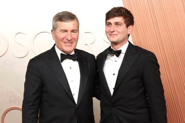 Charles Rivkin and Eli Rivkin at the 2025 97th Annual Academy Awards at the Dolby Theatre Los Angeles, 02 03 2025 Foto:xJ.xBlocx xFuturexImagex oscars_5546