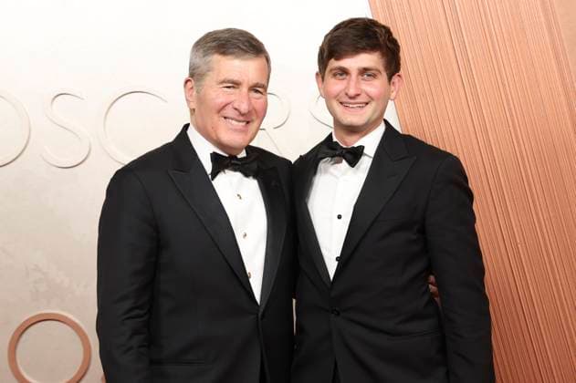 Charles Rivkin and Eli Rivkin at the 2025 97th Annual Academy Awards at the Dolby Theatre Los Angeles, 02 03 2025 Foto:xJ.xBlocx xFuturexImagex oscars_5547