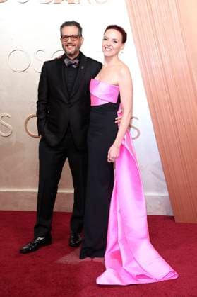 Michael Giacchino and Andrea Datzman at the 2025 97th Annual Academy Awards at the Dolby Theatre Los Angeles, 02 03 2025 Foto:xJ.xBlocx xFuturexImagex oscars_5557