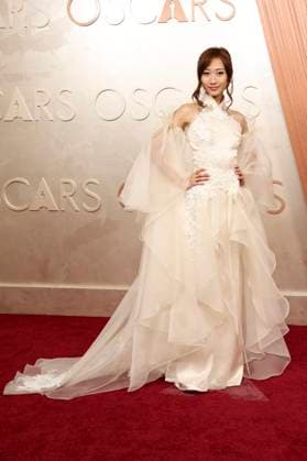 Linda Dong at the 2025 97th Annual Academy Awards at the Dolby Theatre Los Angeles, 02 03 2025 Foto:xJ.xBlocx xFuturexImagex oscars_5562