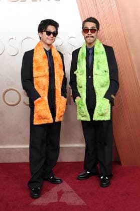 Sean Wang and Juan Carlos Rojas Cacho at the 2025 97th Annual Academy Awards at the Dolby Theatre Los Angeles, 02 03 2025 Foto:xJ.xBlocx xFuturexImagex oscars_5571