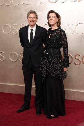 Walter Salles and Fernanda Torres at the 2025 97th Annual Academy Awards at the Dolby Theatre Los Angeles, 02 03 2025 Foto:xJ.xBlocx xFuturexImagex oscars_5572