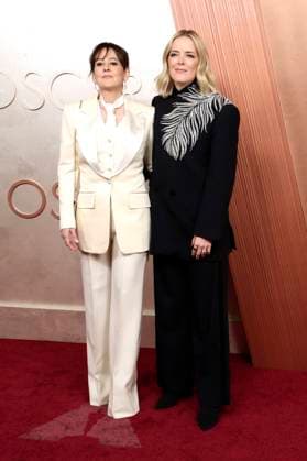 Lesley Barber and Ornela March at the 2025 97th Annual Academy Awards at the Dolby Theatre Los Angeles, 02 03 2025 Foto:xJ.xBlocx xFuturexImagex oscars_5584