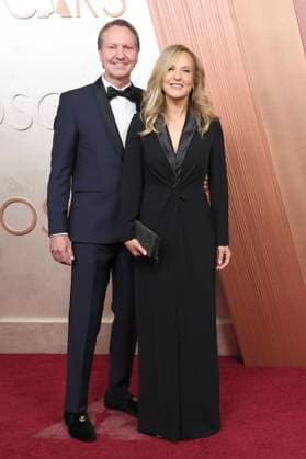 Brooke Breton with companion at the 2025 97th Annual Academy Awards at the Dolby Theatre Los Angeles, 02 03 2025 Foto:xJ.xBlocx xFuturexImagex oscars_5592
