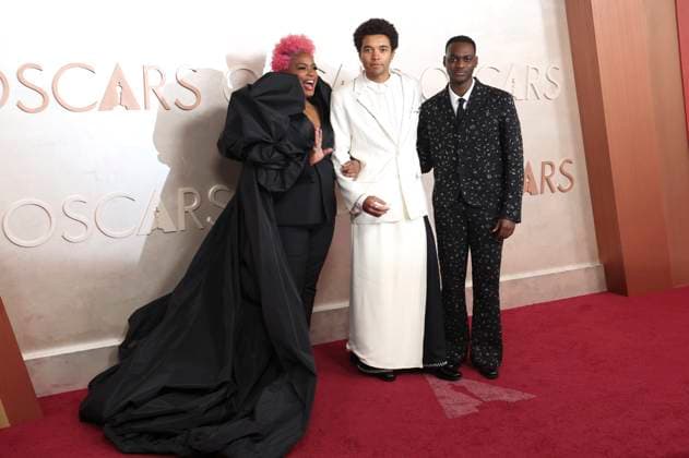 Aunjanue Ellis Taylor, Brandon Wilson and Ethan Herisse at the 2025 97th Annual Academy Awards at the Dolby Theatre Los Angeles, 02 03 2025 Foto:xJ.xBlocx xFuturexImagex oscars_5593