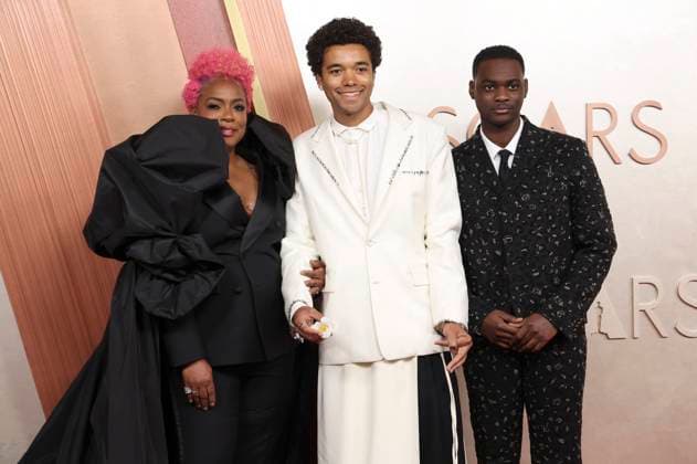 Aunjanue Ellis Taylor, Brandon Wilson and Ethan Herisse at the 2025 97th Annual Academy Awards at the Dolby Theatre Los Angeles, 02 03 2025 Foto:xJ.xBlocx xFuturexImagex oscars_5596