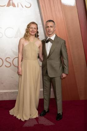 97th Oscars, Academy Awards Emma Wall and Jeremy Strong arrive on the red carpet of the 97th OscarsÂ® at the DolbyÂ® Theatre at Ovation Hollywood on Sunday, March 2, 2025., Credit:Avalon.red Avalon  Copyright: xAvalon.redx xAvalonx 0971232120