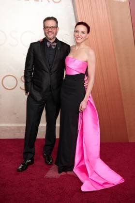 97th Oscars, Academy Awards Michael Giacchino and Andrea Datzman arrive on the red carpet of the 97th OscarsÂ® at the DolbyÂ® Theatre at Ovation Hollywood on Sunday, March 2, 2025., Credit:Avalon.red Avalon  Copyright: xAvalon.redx xAvalonx 0971232357