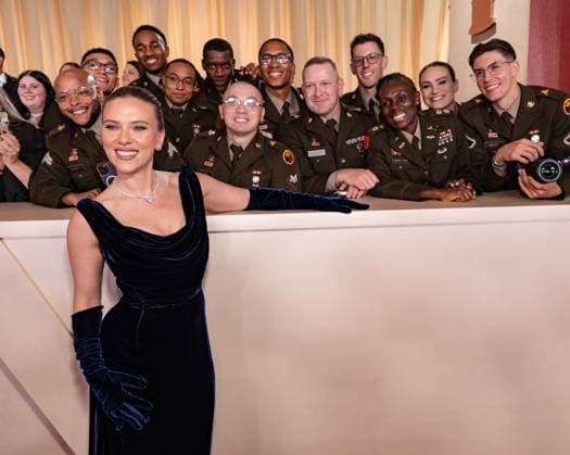 97th Oscars, Academy Awards Scarlet Johannsen poses with fans on the red carpet of the 97th OscarsÂ® at the DolbyÂ® Theatre at Ovation Hollywood on Sunday, March 2, 2025., Credit:Avalon.red Avalon  Copyright: xAvalon.redx xAvalonx 0971233906
