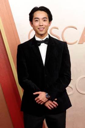 Justin H Min at the 2025 97th Annual Academy Awards at the Dolby Theatre Los Angeles, 02 03 2025 Foto:xJ.xBlocx xFuturexImagex oscars_5612