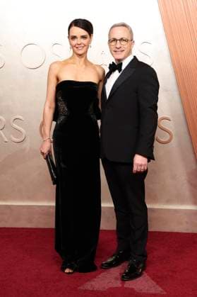 Lucy Asbell and Steve Asbell at the 2025 97th Annual Academy Awards at the Dolby Theatre Los Angeles, 02 03 2025 Foto:xJ.xBlocx xFuturexImagex oscars_5617