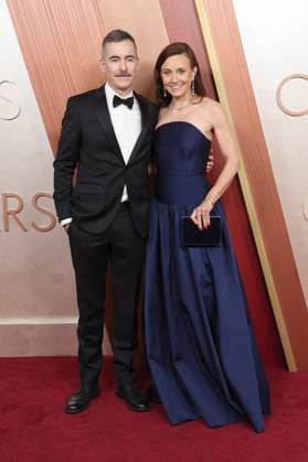 Xavier Legrand with companion at the 2025 97th Annual Academy Awards at the Dolby Theatre Los Angeles, 02 03 2025 Foto:xJ.xBlocx xFuturexImagex oscars_5631