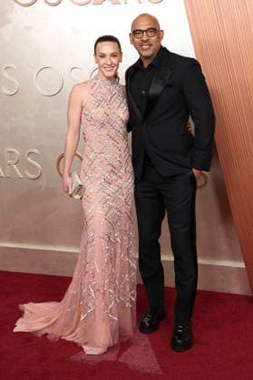 Britt Burton and Harvey Mason Jr. at the 2025 97th Annual Academy Awards at the Dolby Theatre Los Angeles, 02 03 2025 Foto:xJ.xBlocx xFuturexImagex oscars_5632