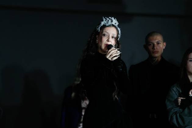 Camille Lellouche performs songs from her latest album during the Weinsanto Womenswear Ready To Wear Fall Winter 2025 20266 show at Paris Fashion Week PFW Camille Lellouche performs songs from her latest album during the Weinsanto Womenswear Ready To Wear Fall Winter 2025 20266 show at Paris Fashion Week PFW , in Paris, France, on March 3, 2025 Christophe Clovis Bestimage French singer actress Camille Lellouche performs songs from her latest album during the Weinsanto Womenswear Ready To Wear Fall Winter 2025 20266 show during Paris Fashion Week PFW , in Paris, France, on March 3, 2025 Paris France  Copyright: xChristophexClovisx xBestimagexChristophexClovisx xBestimagex