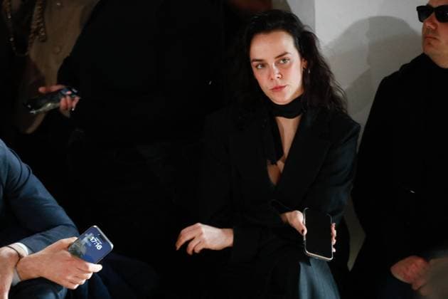 Pauline Ducruet on the front row of the Weinsanto Womenswear Ready To Wear Fall Winter 2025 20266 show during Paris Fashion Week PFW Pauline Ducruet on the front row of the Weinsanto Womenswear Ready To Wear Fall Winter 2025 20266 show during Paris Fashion Week PFW , in Paris, France, on March 3, 2025 Christophe Clovis Bestimage Pauline Ducruet during the Weinsanto Womenswear Ready To Wear Fall Winter 2025 20266 show during Paris Fashion Week PFW , in Paris, France, on March 3, 2025 Paris France  Copyright: xChristophexClovisx xBestimagexChristophexClovisx xBestimagex