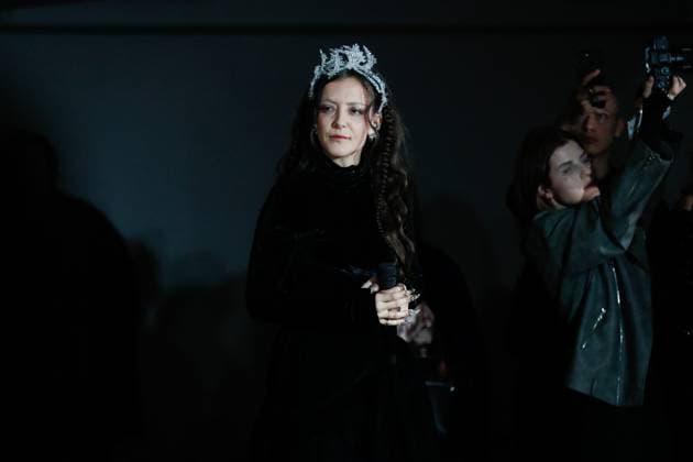 Camille Lellouche performs songs from her latest album during the Weinsanto Womenswear Ready To Wear Fall Winter 2025 20266 show at Paris Fashion Week PFW Camille Lellouche performs songs from her latest album during the Weinsanto Womenswear Ready To Wear Fall Winter 2025 20266 show at Paris Fashion Week PFW , in Paris, France, on March 3, 2025 Christophe Clovis Bestimage French singer actress Camille Lellouche performs songs from her latest album during the Weinsanto Womenswear Ready To Wear Fall Winter 2025 20266 show during Paris Fashion Week PFW , in Paris, France, on March 3, 2025 Paris France  Copyright: xChristophexClovisx xBestimagexChristophexClovisx xBestimagex