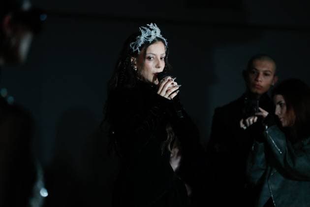 Camille Lellouche performs songs from her latest album during the Weinsanto Womenswear Ready To Wear Fall Winter 2025 20266 show at Paris Fashion Week PFW Camille Lellouche performs songs from her latest album during the Weinsanto Womenswear Ready To Wear Fall Winter 2025 20266 show at Paris Fashion Week PFW , in Paris, France, on March 3, 2025 Christophe Clovis Bestimage French singer actress Camille Lellouche performs songs from her latest album during the Weinsanto Womenswear Ready To Wear Fall Winter 2025 20266 show during Paris Fashion Week PFW , in Paris, France, on March 3, 2025 Paris France  Copyright: xChristophexClovisx xBestimagexChristophexClovisx xBestimagex