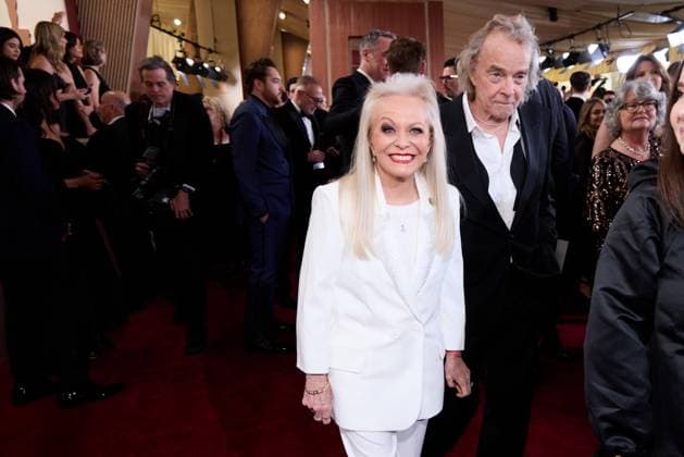 Jacki Weaver and Sean Taylor arrive on the red carpet of the 97th OscarsÂ® at the DolbyÂ® Theatre at Ovation Hollywood on Sunday, March 2, 2025. Los Angeles CA USA  34776325PLX