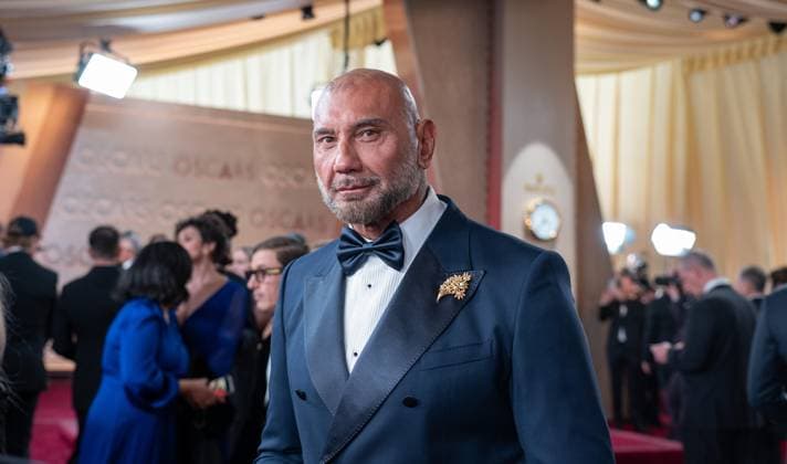 Dave Bautista arrives on the red carpet of the 97th OscarsÂ® at the DolbyÂ® Theatre at Ovation Hollywood on Sunday, March 2, 2025. Los Angeles CA USA  34776332PLX