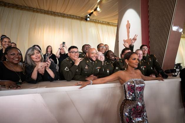 Halle Berry arrives on the red carpet of the 97th OscarsÂ® at the DolbyÂ® Theatre at Ovation Hollywood on Sunday, March 2, 2025. Los Angeles CA USA  34776346PLX