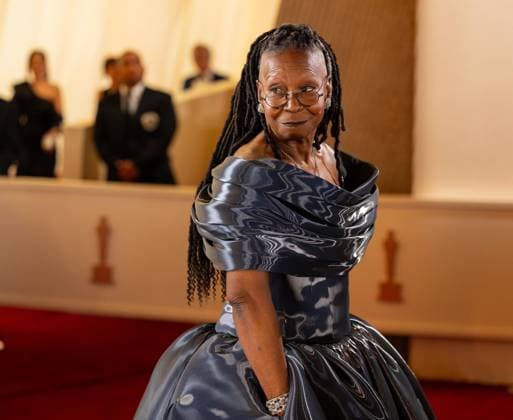Whoopi Goldberg arrives on the red carpet of the 97th OscarsÂ® at the DolbyÂ® Theatre at Ovation Hollywood on Sunday, March 2, 2025. Los Angeles CA USA  34776378PLX