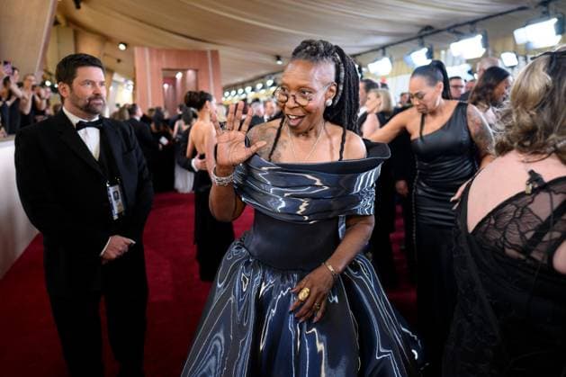 Whoopi Goldberg arrives on the red carpet of the 97th OscarsÂ® at the DolbyÂ® Theatre at Ovation Hollywood on Sunday, March 2, 2025. Los Angeles CA USA  34776409PLX