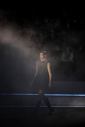 PFW - Dior Runway Models present creations by Dior for the Womenswear Ready-to-wear Fall-Winter 2025 2026 collection as part of the Paris Fashion Week, in Paris on March 4, 2025. Photo by Eliot Blondet ABACAPRESS.COM Paris France  Copyright: xBlondetxEliot ABACAx